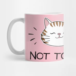 Cozy Cat Nap Not Today Mug